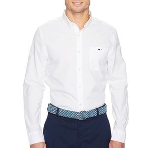 Long Sleeve Men’s Vineyard Vines Collared Shirt
